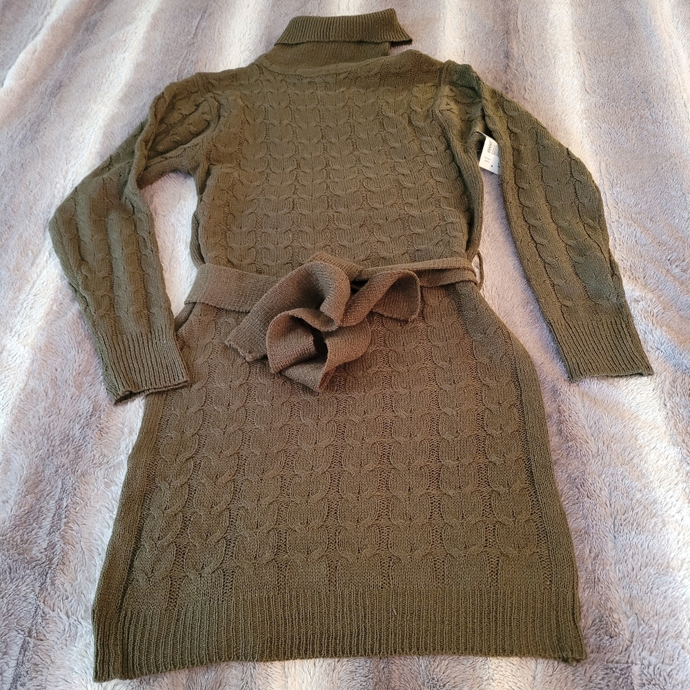 Turtleneck Sweater Dress or Tunic size L